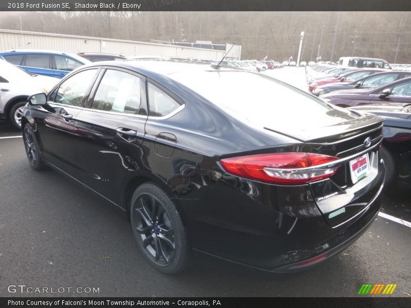 Shadow Black / Ebony 2018 Ford Fusion SE