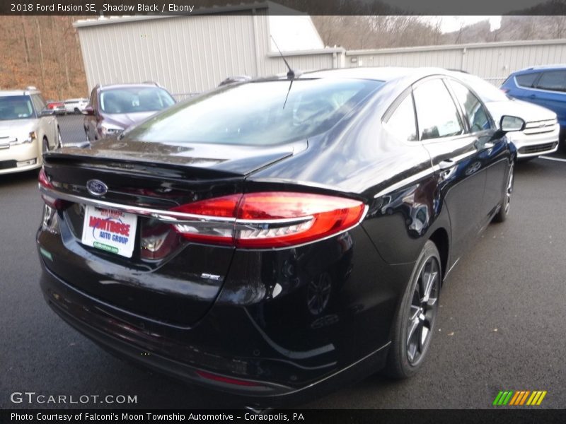 Shadow Black / Ebony 2018 Ford Fusion SE