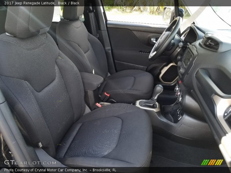 Black / Black 2017 Jeep Renegade Latitude