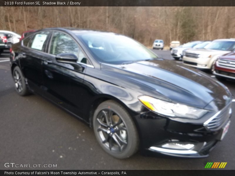 Shadow Black / Ebony 2018 Ford Fusion SE