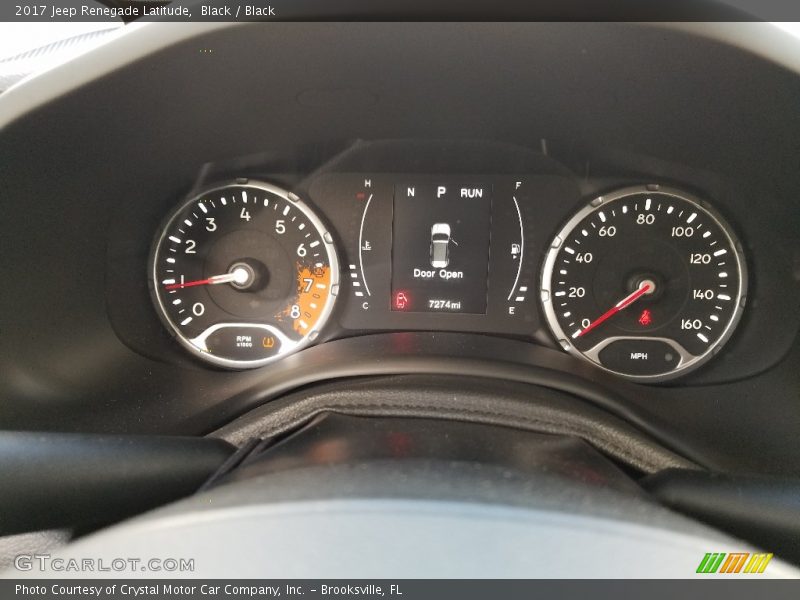 Black / Black 2017 Jeep Renegade Latitude
