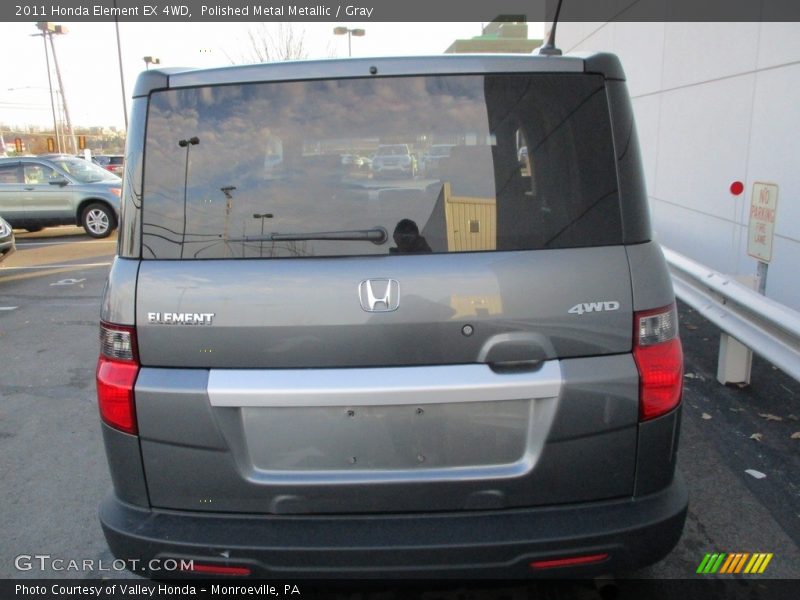 Polished Metal Metallic / Gray 2011 Honda Element EX 4WD