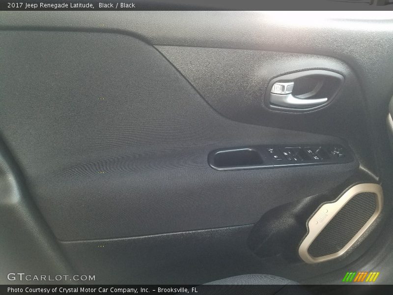 Black / Black 2017 Jeep Renegade Latitude