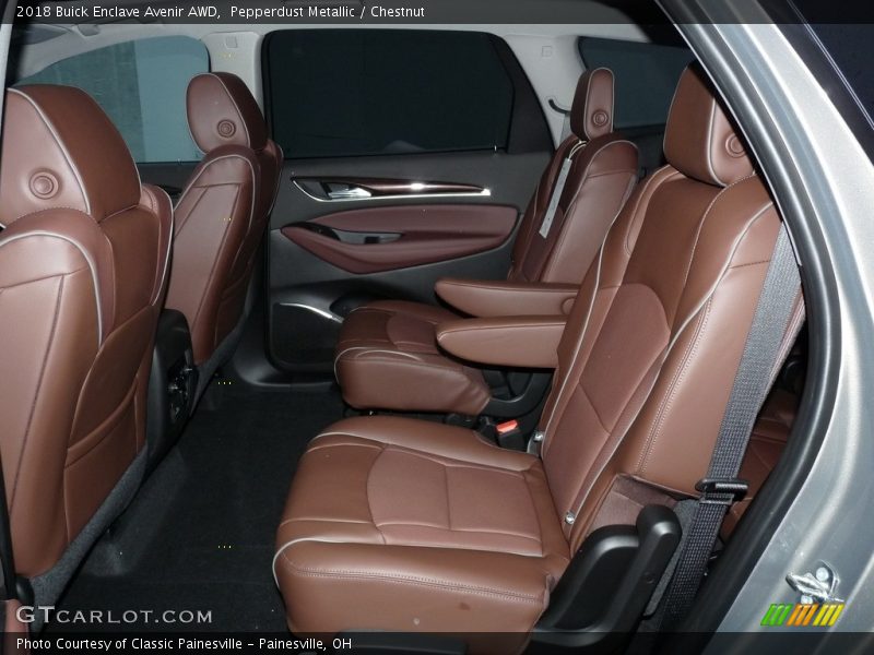 Pepperdust Metallic / Chestnut 2018 Buick Enclave Avenir AWD