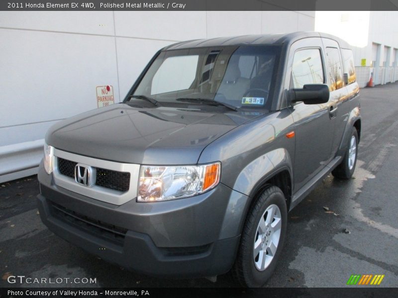 Polished Metal Metallic / Gray 2011 Honda Element EX 4WD