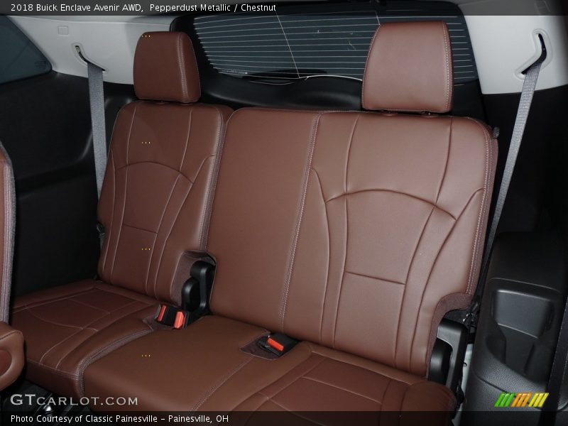 Pepperdust Metallic / Chestnut 2018 Buick Enclave Avenir AWD