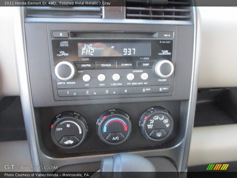 Polished Metal Metallic / Gray 2011 Honda Element EX 4WD