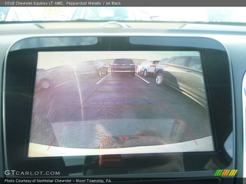 Pepperdust Metallic / Jet Black 2018 Chevrolet Equinox LT AWD
