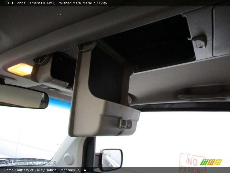 Polished Metal Metallic / Gray 2011 Honda Element EX 4WD