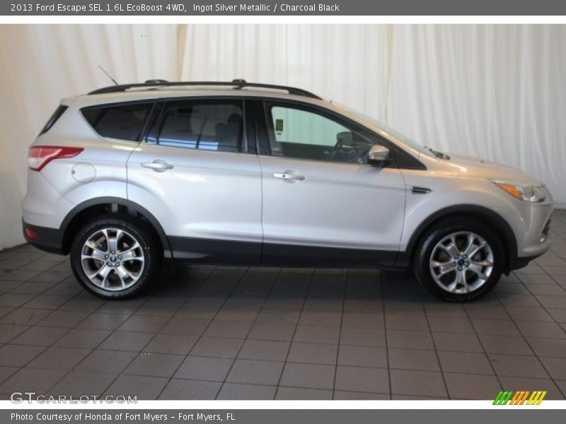 Ingot Silver Metallic / Charcoal Black 2013 Ford Escape SEL 1.6L EcoBoost 4WD