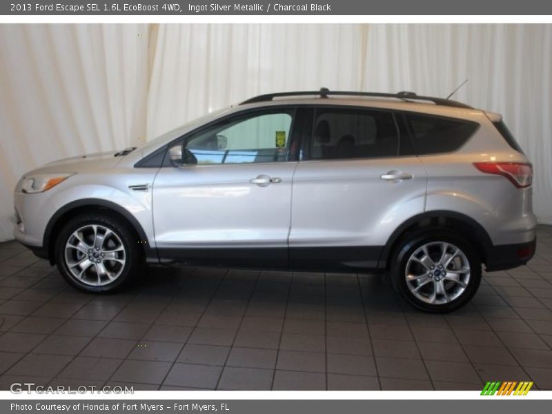 Ingot Silver Metallic / Charcoal Black 2013 Ford Escape SEL 1.6L EcoBoost 4WD