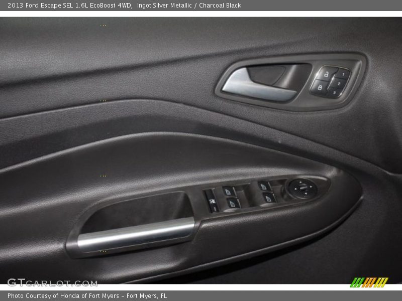 Ingot Silver Metallic / Charcoal Black 2013 Ford Escape SEL 1.6L EcoBoost 4WD