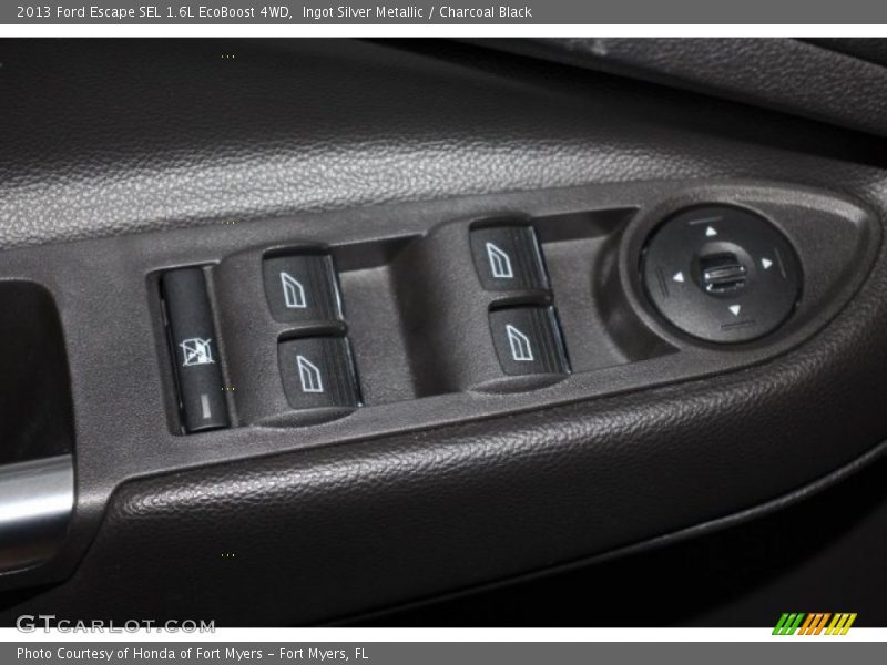 Ingot Silver Metallic / Charcoal Black 2013 Ford Escape SEL 1.6L EcoBoost 4WD