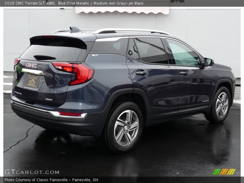 Blue Steel Metallic / Medium Ash Gray/­Jet Black 2018 GMC Terrain SLT AWD
