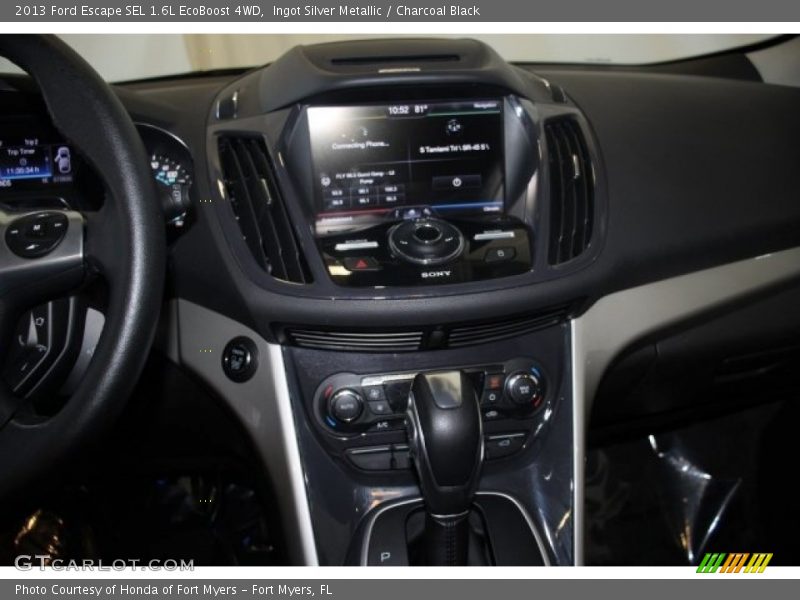 Ingot Silver Metallic / Charcoal Black 2013 Ford Escape SEL 1.6L EcoBoost 4WD