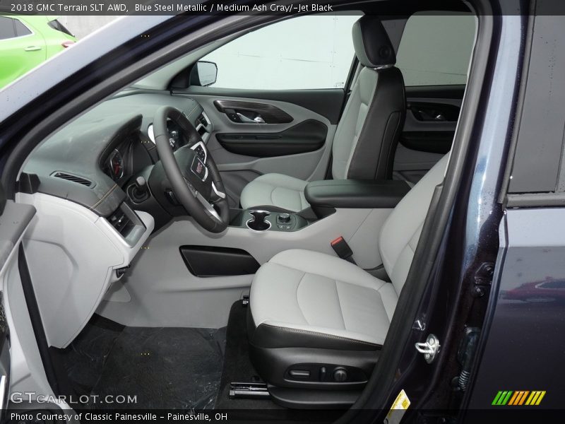 Blue Steel Metallic / Medium Ash Gray/­Jet Black 2018 GMC Terrain SLT AWD