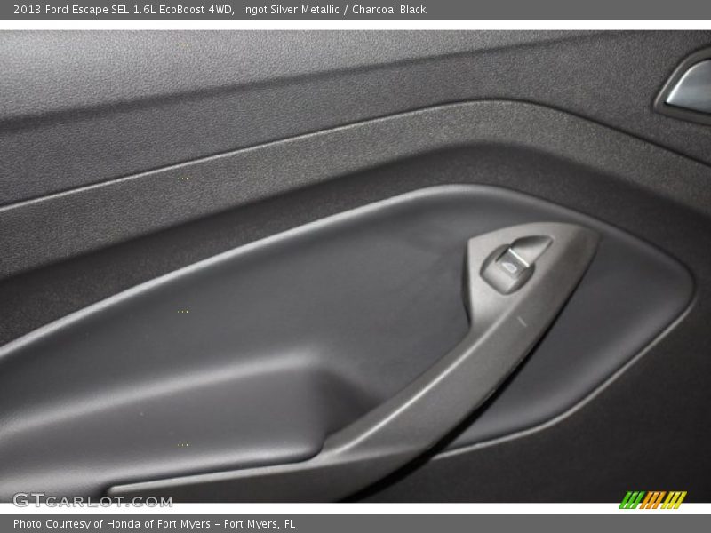 Ingot Silver Metallic / Charcoal Black 2013 Ford Escape SEL 1.6L EcoBoost 4WD