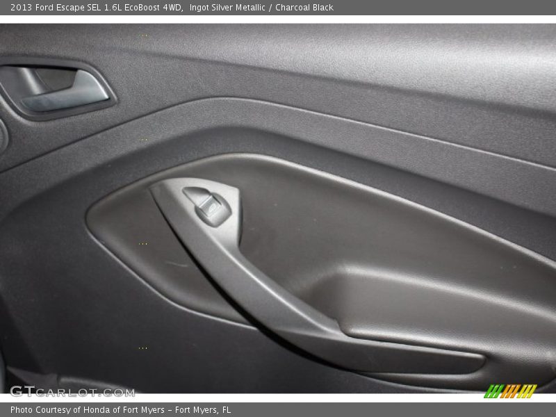 Ingot Silver Metallic / Charcoal Black 2013 Ford Escape SEL 1.6L EcoBoost 4WD