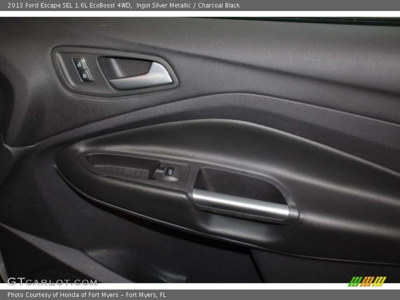 Ingot Silver Metallic / Charcoal Black 2013 Ford Escape SEL 1.6L EcoBoost 4WD