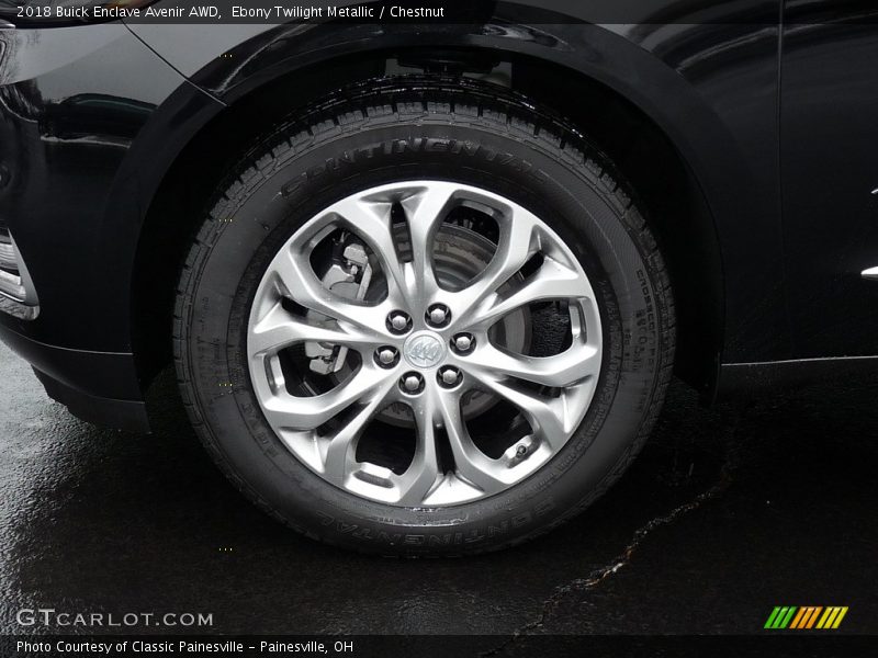 Ebony Twilight Metallic / Chestnut 2018 Buick Enclave Avenir AWD