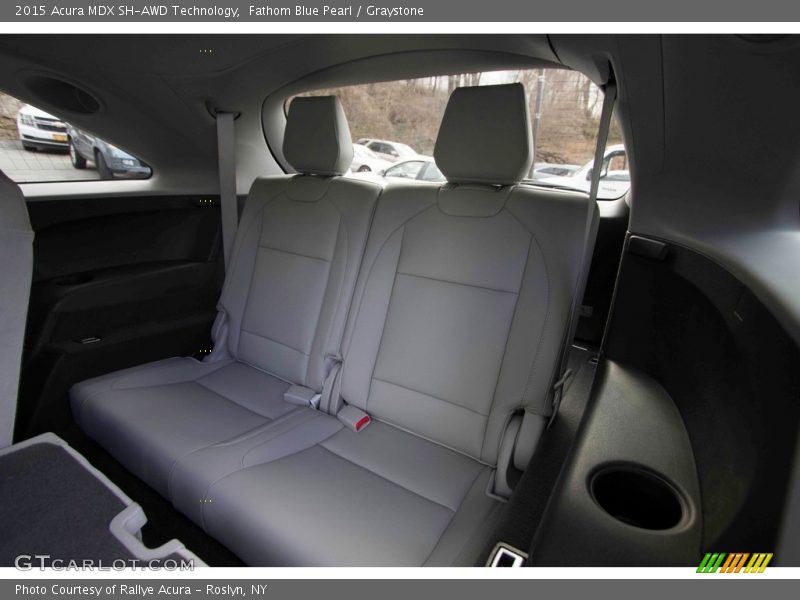 Fathom Blue Pearl / Graystone 2015 Acura MDX SH-AWD Technology