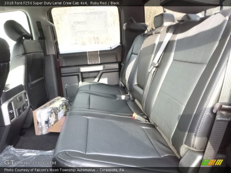 Ruby Red / Black 2018 Ford F250 Super Duty Lariat Crew Cab 4x4