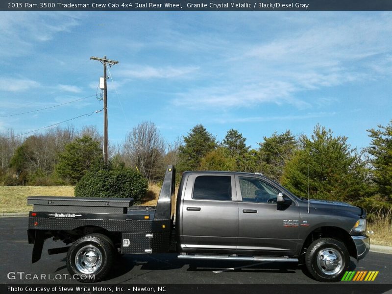 Granite Crystal Metallic / Black/Diesel Gray 2015 Ram 3500 Tradesman Crew Cab 4x4 Dual Rear Wheel