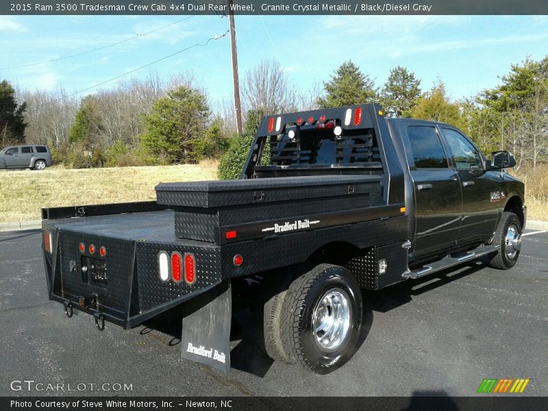 Granite Crystal Metallic / Black/Diesel Gray 2015 Ram 3500 Tradesman Crew Cab 4x4 Dual Rear Wheel