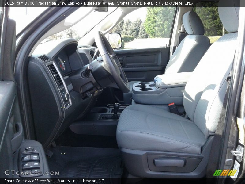 Granite Crystal Metallic / Black/Diesel Gray 2015 Ram 3500 Tradesman Crew Cab 4x4 Dual Rear Wheel