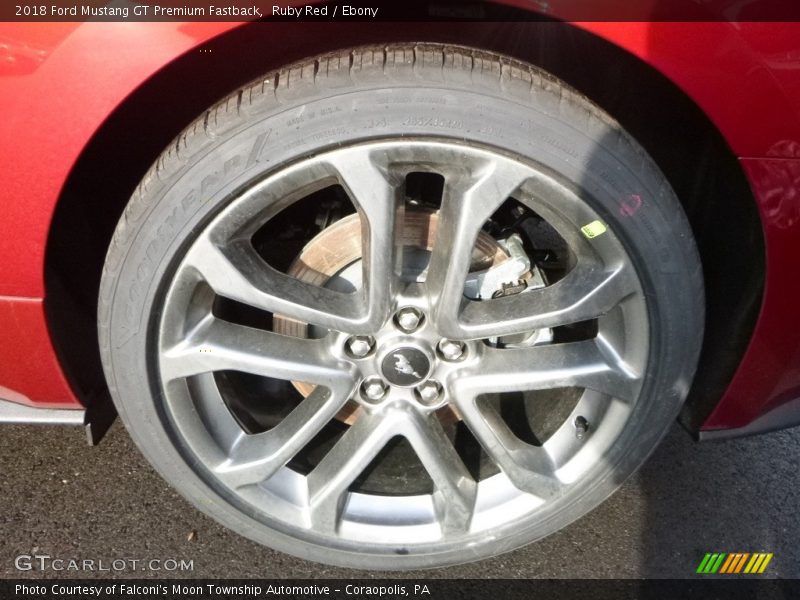 Ruby Red / Ebony 2018 Ford Mustang GT Premium Fastback