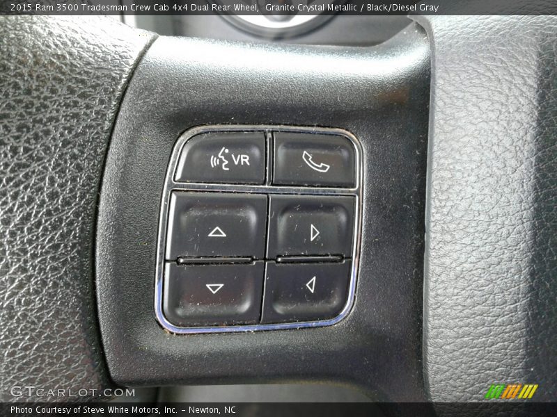 Granite Crystal Metallic / Black/Diesel Gray 2015 Ram 3500 Tradesman Crew Cab 4x4 Dual Rear Wheel