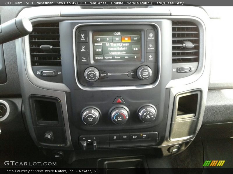 Granite Crystal Metallic / Black/Diesel Gray 2015 Ram 3500 Tradesman Crew Cab 4x4 Dual Rear Wheel