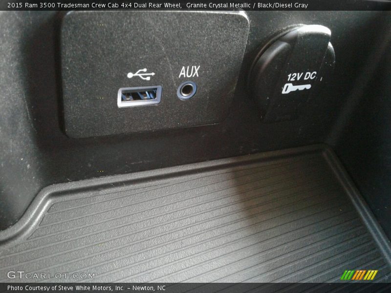 Granite Crystal Metallic / Black/Diesel Gray 2015 Ram 3500 Tradesman Crew Cab 4x4 Dual Rear Wheel