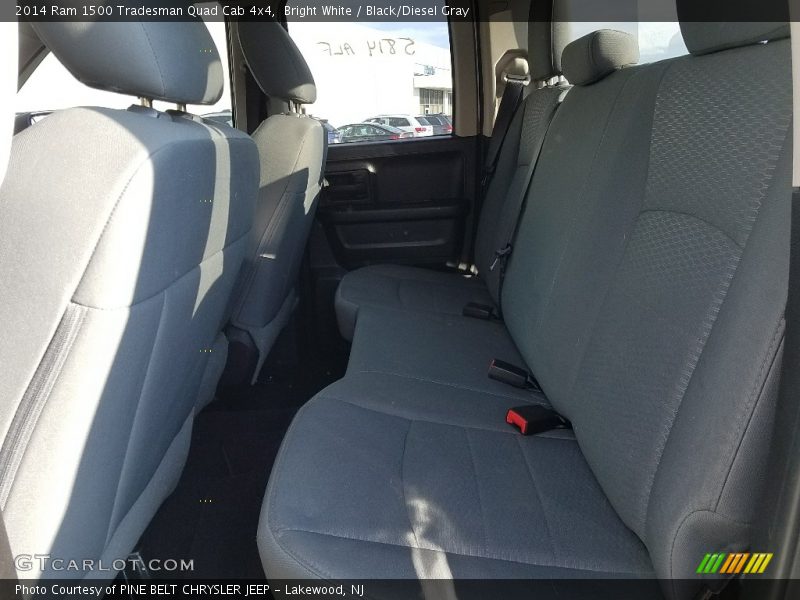 Bright White / Black/Diesel Gray 2014 Ram 1500 Tradesman Quad Cab 4x4