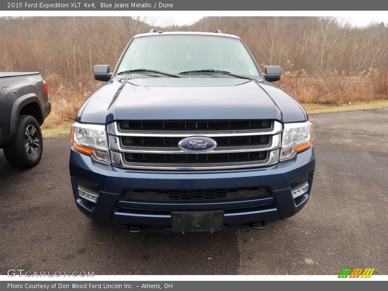 Blue Jeans Metallic / Dune 2015 Ford Expedition XLT 4x4