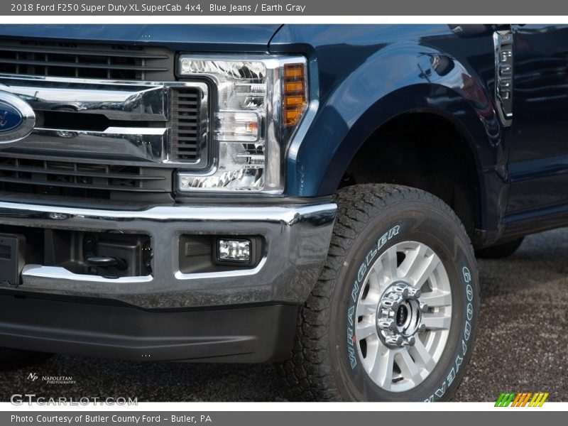 Blue Jeans / Earth Gray 2018 Ford F250 Super Duty XL SuperCab 4x4