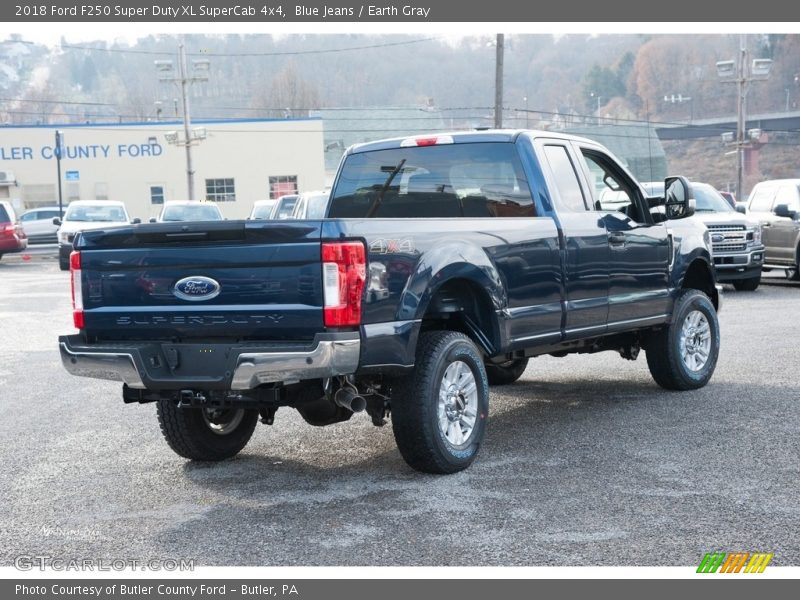 Blue Jeans / Earth Gray 2018 Ford F250 Super Duty XL SuperCab 4x4