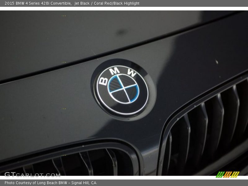 Jet Black / Coral Red/Black Highlight 2015 BMW 4 Series 428i Convertible