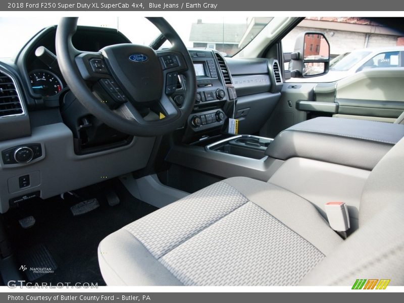 Blue Jeans / Earth Gray 2018 Ford F250 Super Duty XL SuperCab 4x4