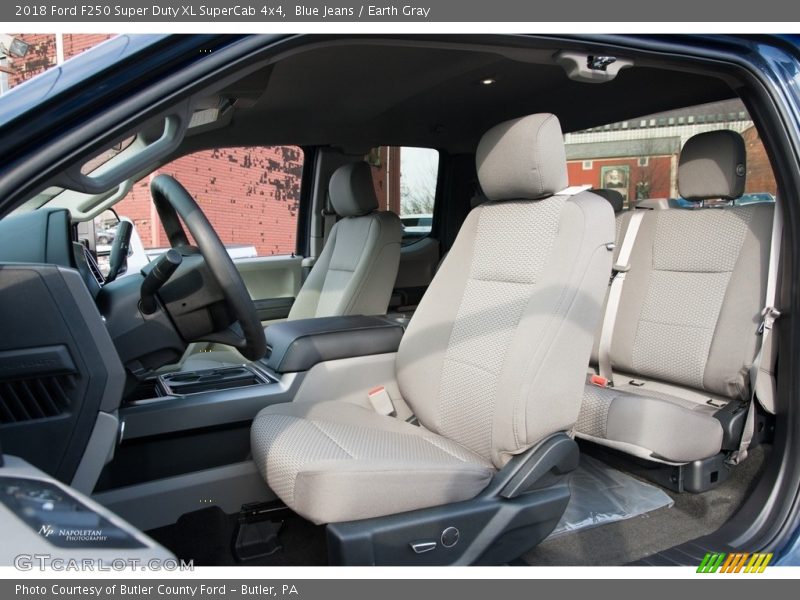 Blue Jeans / Earth Gray 2018 Ford F250 Super Duty XL SuperCab 4x4