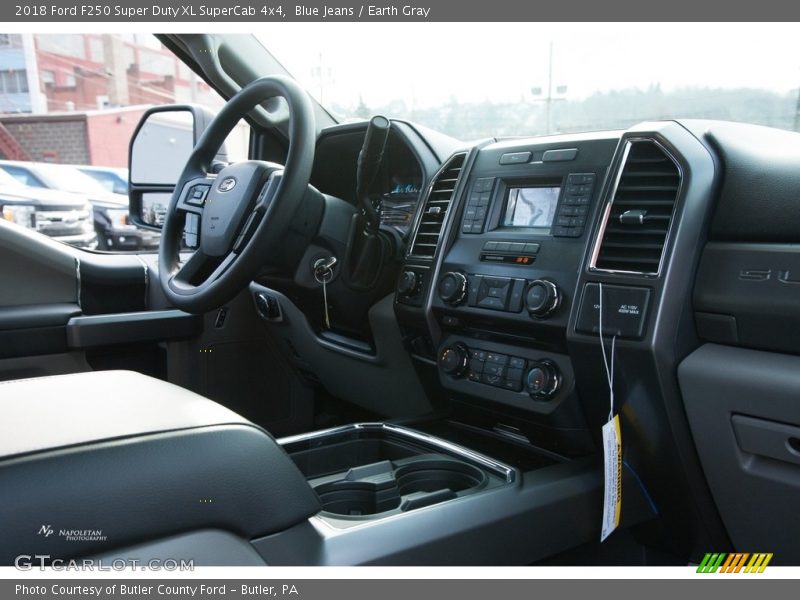 Blue Jeans / Earth Gray 2018 Ford F250 Super Duty XL SuperCab 4x4