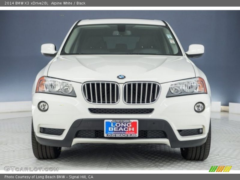 Alpine White / Black 2014 BMW X3 xDrive28i