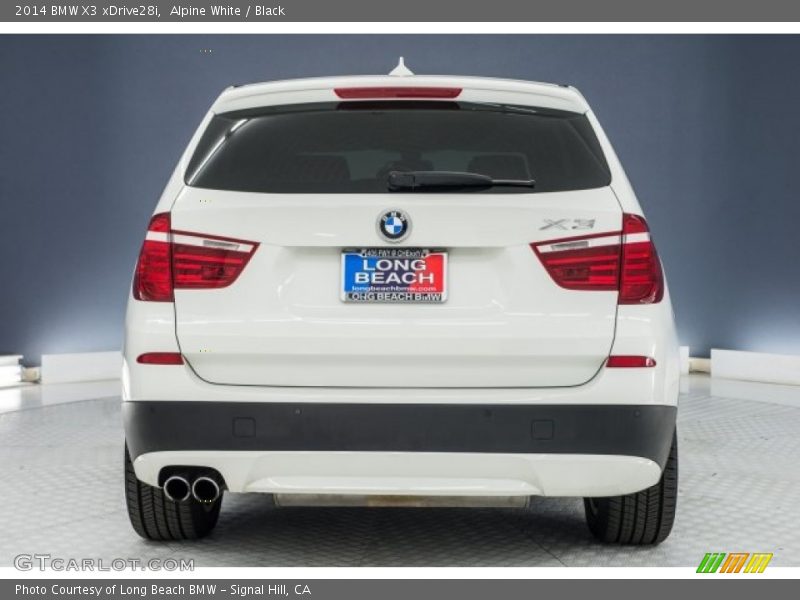 Alpine White / Black 2014 BMW X3 xDrive28i