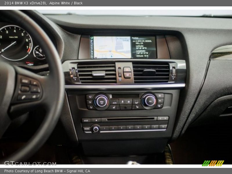 Alpine White / Black 2014 BMW X3 xDrive28i