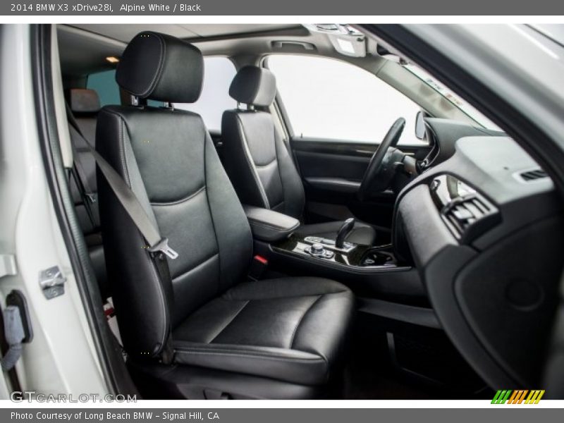 Alpine White / Black 2014 BMW X3 xDrive28i