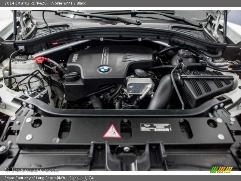 Alpine White / Black 2014 BMW X3 xDrive28i
