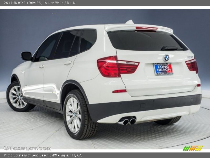 Alpine White / Black 2014 BMW X3 xDrive28i