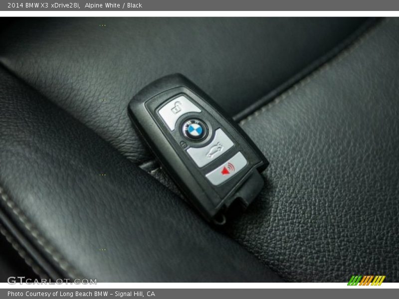 Alpine White / Black 2014 BMW X3 xDrive28i