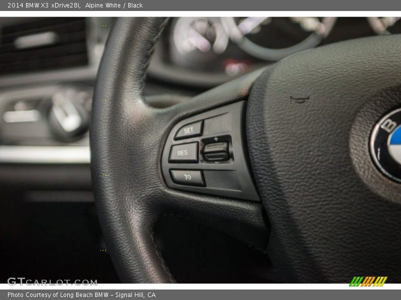 Alpine White / Black 2014 BMW X3 xDrive28i