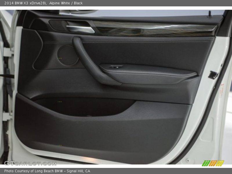 Alpine White / Black 2014 BMW X3 xDrive28i